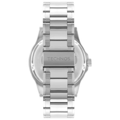 Relógio Technos Masculino Racer Prata - 2115uag-1k Relógio Technos Masculino Racer Basico Prata - 2115uag-1k