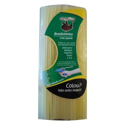 Cola Quente Bastão Grosso Refil Brasileirinha 11,2 Mm 500 Gr