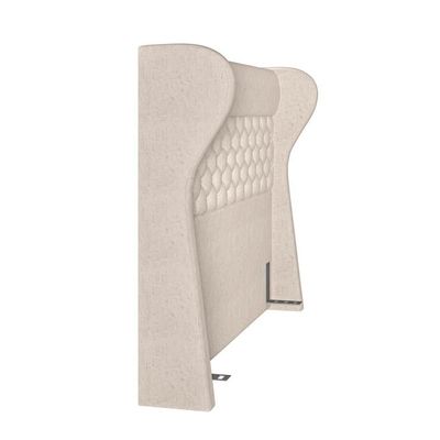 Cabeceira Cama Casal Queen 160cm Trinidad P02 Linho Cru - Mpozenato