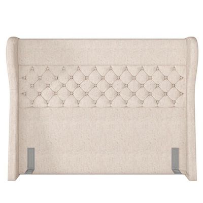 Cabeceira Cama Casal Queen 160cm Trinidad P02 Linho Cru - Mpozenato