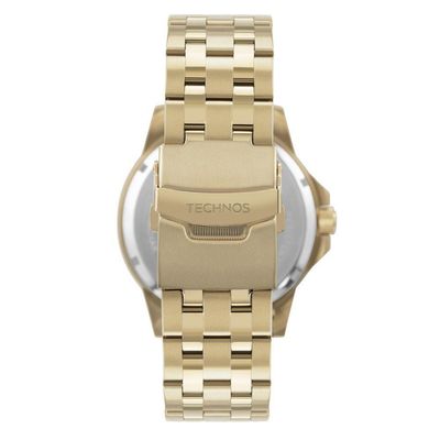 Relógio Technos Masculino Automático Dourado - 8n24ak-1d 8n24ak-1d