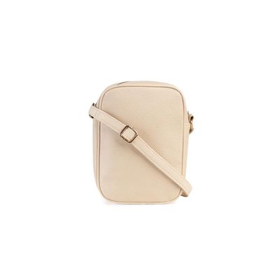 Bolsa Transversal Feminina Pequena Jade  Off White P / Off white