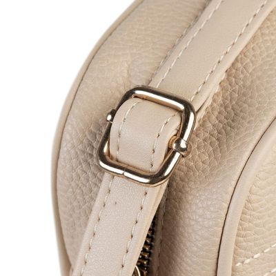 Bolsa Transversal Feminina Pequena Jade  Off White P / Off white