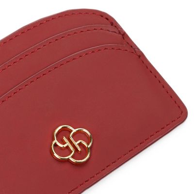 Porta Cartão Feminino Ícone BG Vermelho U / Vermelho