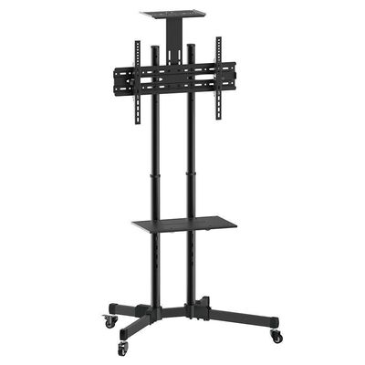 Pedestal Para Tv 32 A 75 Suporte Com Rodízios Cts600