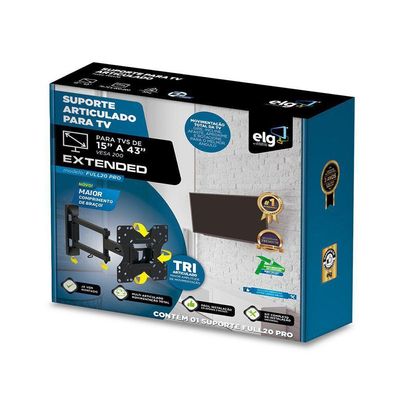 Suporte Tv Articulado 15 A 43 Full20_pro Elg