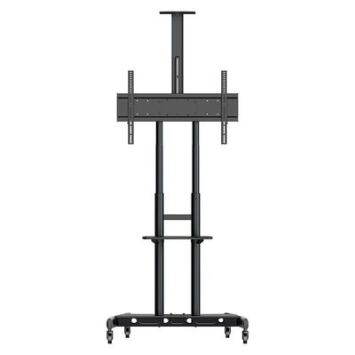 Pedestal Para Tv De 55 A 85 Videoconferência Com Rodízios Ava1800-70-1p