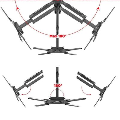 Suporte Articulado Para Tv De 26 A 55 A02v4n Elg Preto