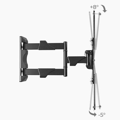 Suporte Tv Articulado De Parede Para Telas 32 A 55 P4 Nb