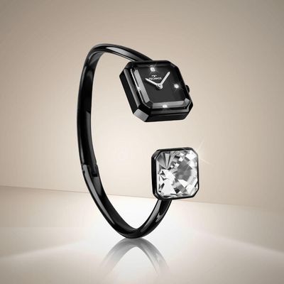 Relógio Technos Feminino Crystal Preto - 751ab-1p 751ab-1p
