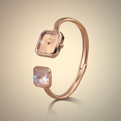 Relógio Technos Feminino Crystal Rosé - 751ac-1j 751ac-1j