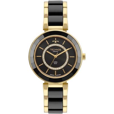 Relógio Technos Feminino Ceramic-saphire Dourado - 2036mkp-4p 2036mkp-4p