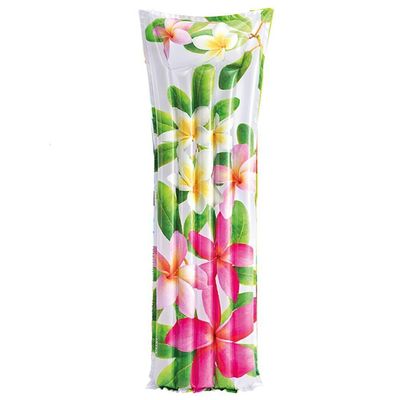 Colchão Inflável Piscina Praia Esteira Fashion Flores - Intex