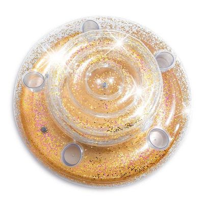 Bar Cooler Inflável Flutuante Glitter 30 Latas Intex