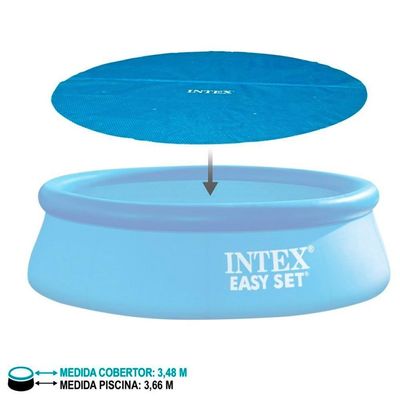 Capa Protetora Aquecedor Solar Para Piscina 366cm Intex