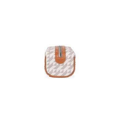 Necessaire de Viagem Feminina Média Monograma BG Bege M / Bege