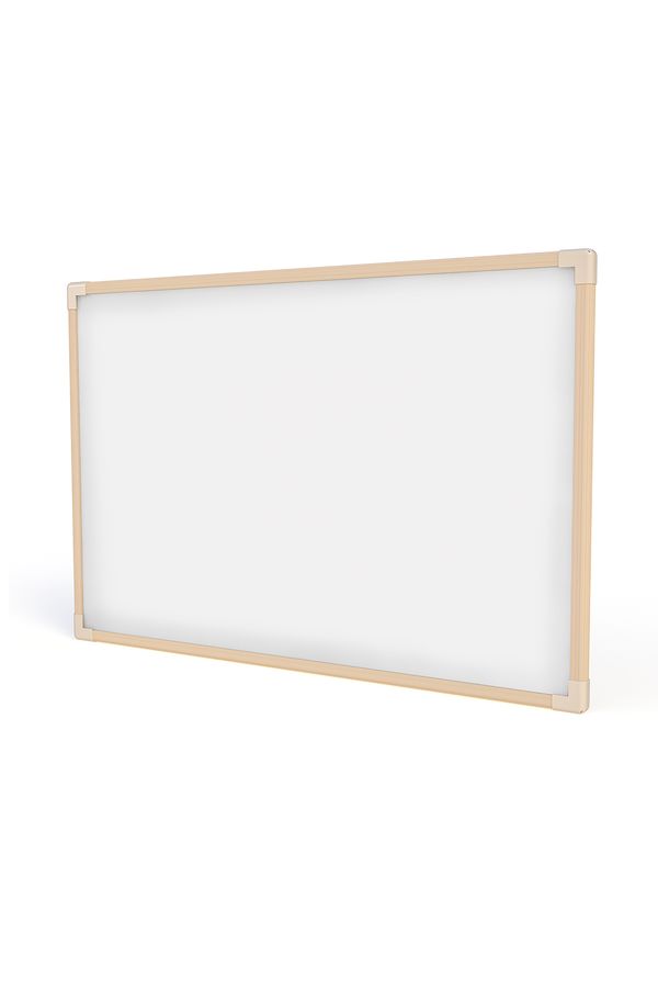 Quadro Branco Stalo com Moldura de Madeira Neo 50x70cm