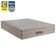 Cama Box Casal Sintético Cremil + Colchão Molas Ensacadas Airprime 138cm Branco - Suporta Até 120kg Por Pessoa