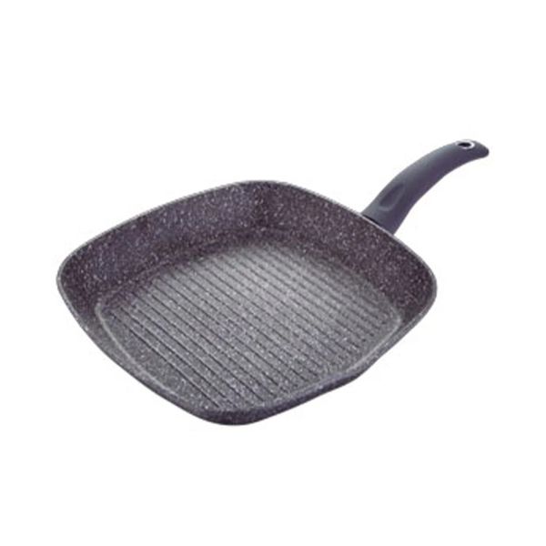 Frigideira Grill Antiaderente Bergner Orion em Alumínio Forjado com Indução Cinza 28cm Frigideira Grill Antiaderente Bergner Orion em Alumínio Forjado com Indução Cinza 28cm