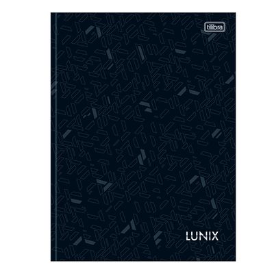 Caderno Brochura Tilibra Capa Dura 1/4 Lunix Colors 80 Folhas - Item Sortido