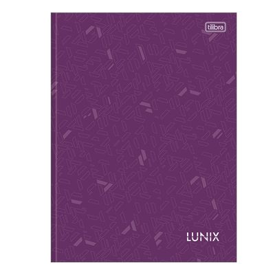 Caderno Brochura Tilibra Capa Dura 1/4 Lunix Colors 80 Folhas - Item Sortido
