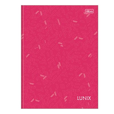 Caderno Brochura Tilibra Capa Dura 1/4 Lunix Colors 80 Folhas - Item Sortido