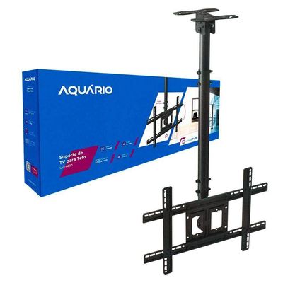 Suporte Teto Para Tv 32 A 75 Ajuste Altura Sav-6000 Aquário
