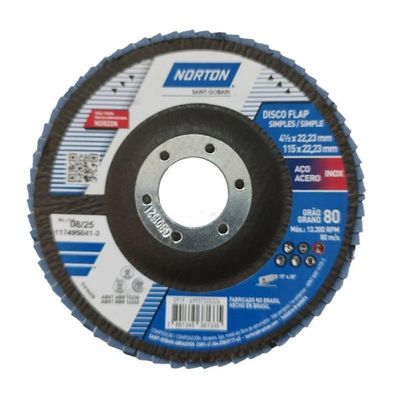 Disco Flap Original Norton 115mm N° 80