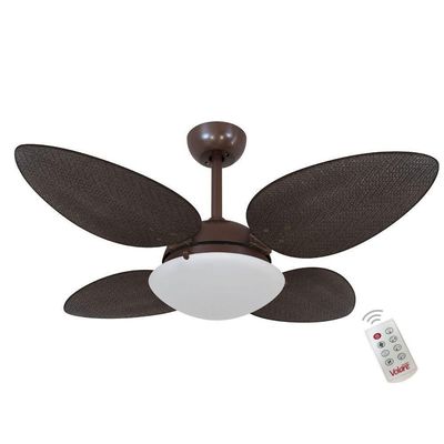 Ventilador Volare P Palmae Tabaco 220v E Controle Remoto 220V