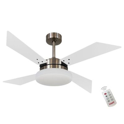 Ventilador Volare Tech Branco 127V E Controle Remoto 110V