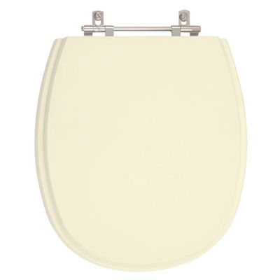 Tampa De Vaso Poliester Aspen Bege Creme Para Bacia Deca