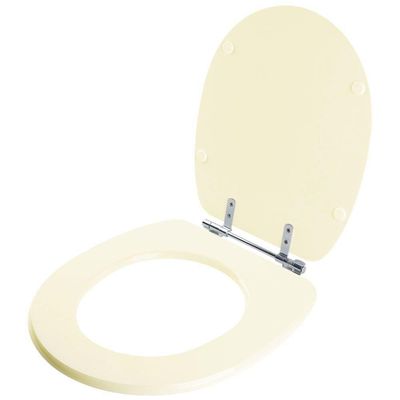 Tampa De Vaso Poliester Aspen Bege Creme Para Bacia Deca