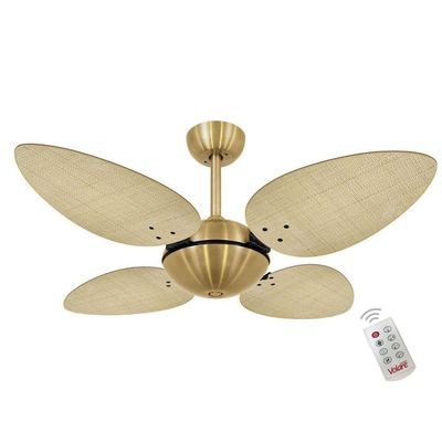 Ventilador Off Premium Natural 127V E Controle Remoto 110V