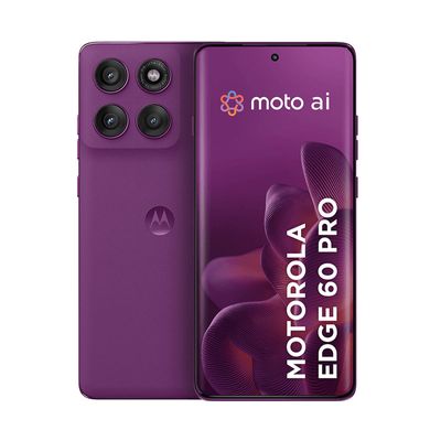 Smartphone Motorola Edge 60 Pro 5G - Violeta, 256GB, RAM 24GB (12GB RAM+12GB Ram Boost), Câmera 50MP, Tela de 6,7"
