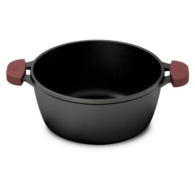 Conjunto De Caçarolas Ferro Fundido  com Frigideira TVT 4 pçs MTA 8382