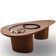 Mesa De Centro Trendy Organica Duo 100x60cm Cor Freijó