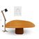 Mesa De Jantar Modelar Orgânica Bumerangue Em Freijo 1.60x90cm