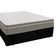 Cama Box Casal Suede + Colchão Sereneprime Molas Ensacadas 138x188x65 Cor:preto