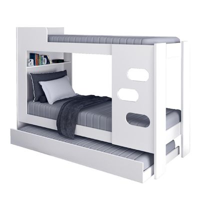 Treliche Floripa Para Colchão 0,88m J&a Branco Branco