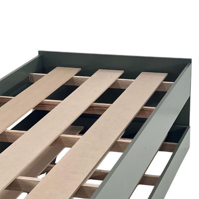 Cama Solteiro Bicama Ditália Cm-20 Verde Oliva