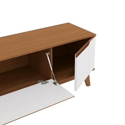 Rack Kappesberg 3 Portas Canela/branco 218cm