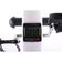 Mini Bicicleta Branca com Monitor WCT Fitness