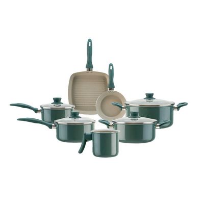 Jogo De Panelas Brinox Antiaderente Ceramic Life 7 Peças