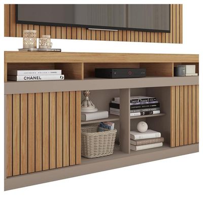 Rack Com Painel Tv Até 65 Polegadas Life Caemmun