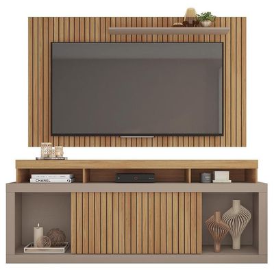 Rack Com Painel Tv Até 65 Polegadas Life Caemmun