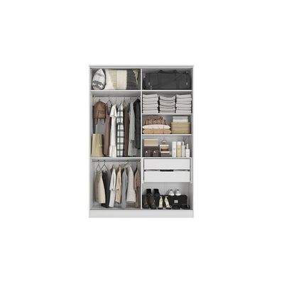 Guarda-roupa 2 Pts De Correr 2 Gvts Kappesberg Adapt Branco