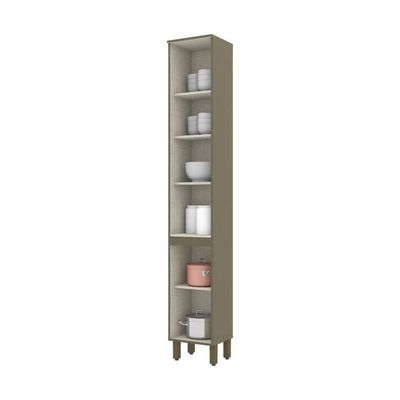 Paneleiro 02 Portas 35 Cm Connect Henn Duna Com Cristal