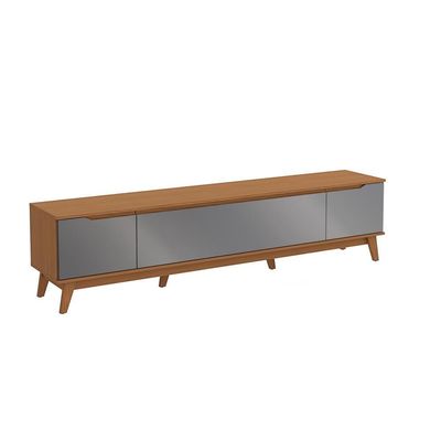 Rack Kappesberg 3 Portas Canela/chumbo 218cm
