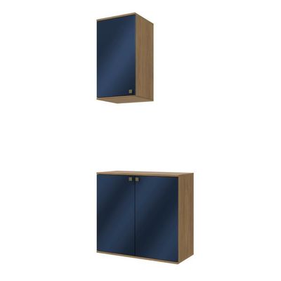 Conjunto Banheiro  Aéreo Kappesberg Celeste 2 Peças