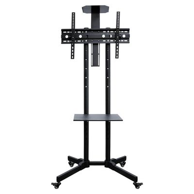 Suporte Pedestal Para Tv 32 A 70 Com Rodízios Rack-100 Aquário